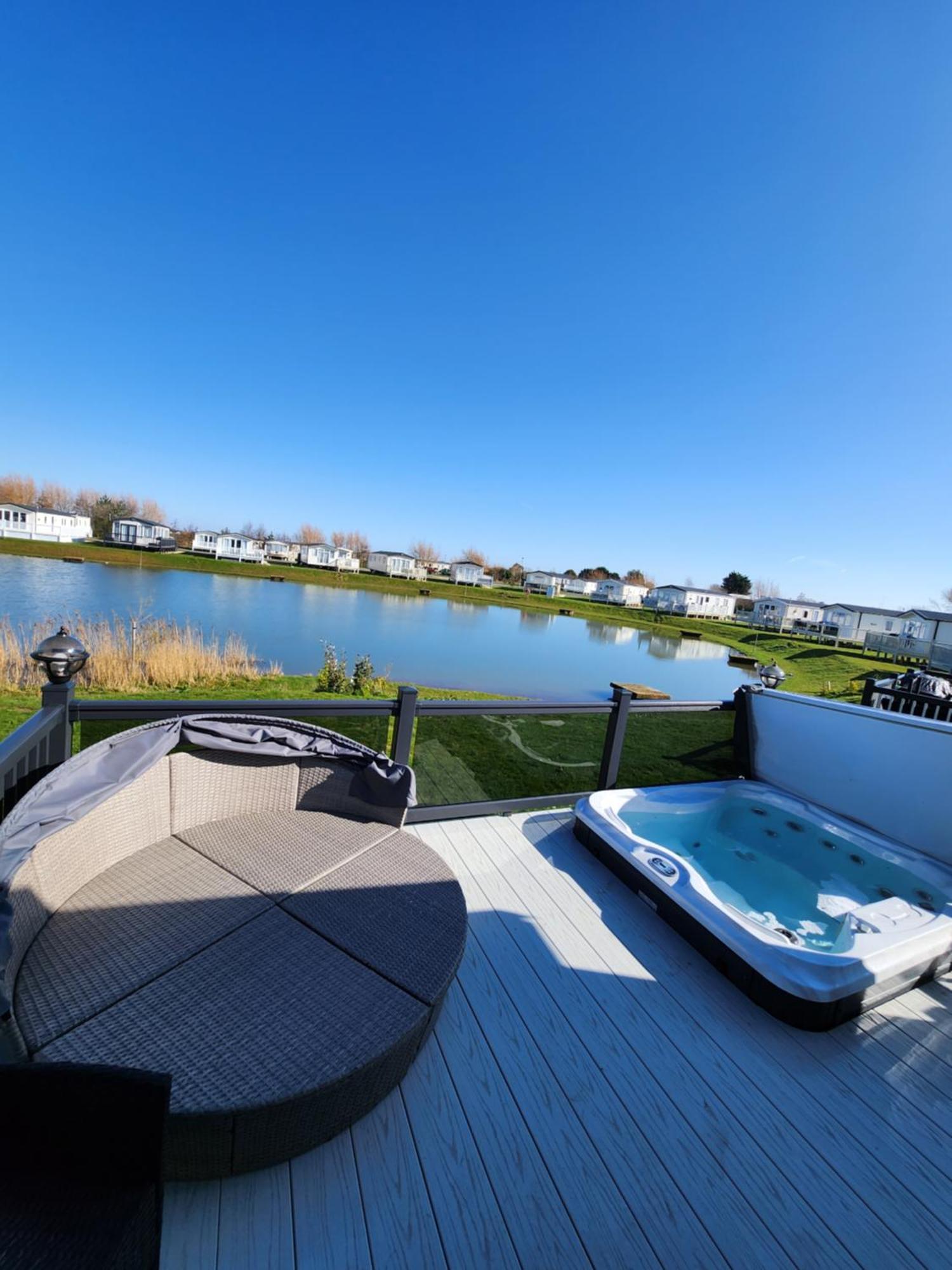 Pinewood Retreat 37 Fishing Lake With Hot Tub The Grange Mablethorpe Exterior foto